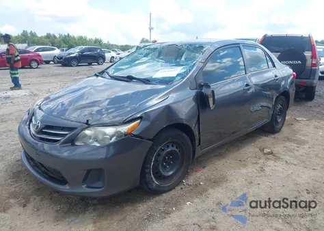2013 Toyota Corolla Le из США, поврежденный, VIN 2T1BU4EE6DC993332